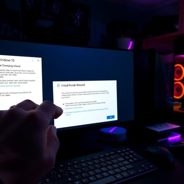 Can't download Windows 10 installation to gaming PC?