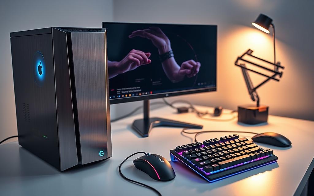 customized workstation