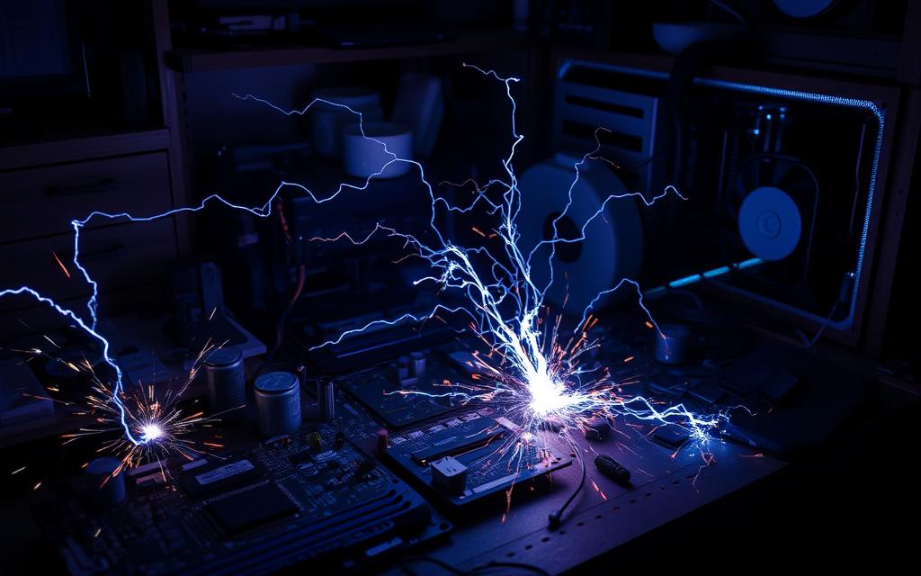 static electricity damaging PC components