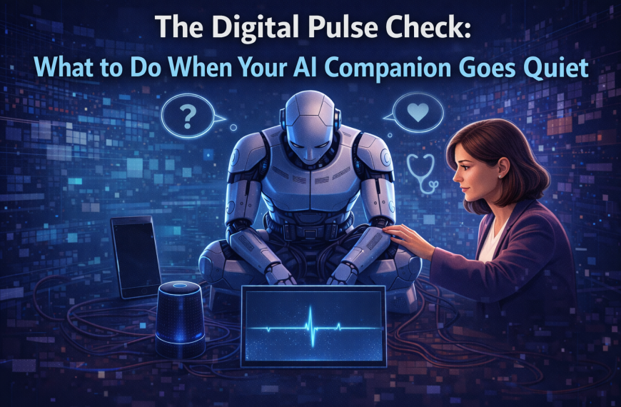 The Digital Pulse Check: What to Do When Your AI Companion Goes Quiet